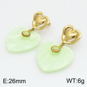 SS Gold-Plating Earring - KE134580-SP