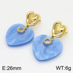 SS Gold-Plating Earring - KE134581-SP