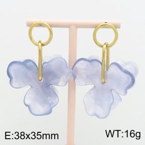 SS Gold-Plating Earring - KE134584-SP