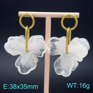 SS Gold-Plating Earring - KE134585-SP