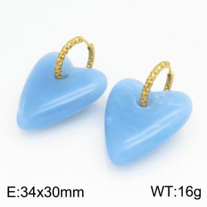 SS Gold-Plating Earring - KE134592-SP