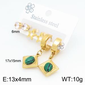 SS Gold-Plating Earring - KE134669-SP