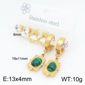 SS Gold-Plating Earring - KE134671-SP