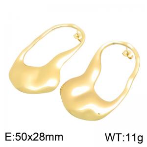 SS Gold-Plating Earring - KE134803-SP