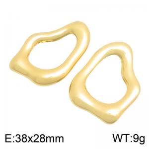 SS Gold-Plating Earring - KE134804-SP