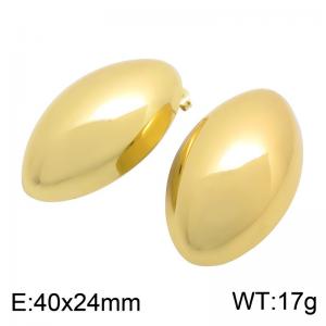 SS Gold-Plating Earring - KE134805-SP
