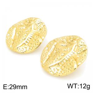 SS Gold-Plating Earring - KE134843-TLA