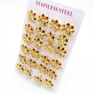 SS Gold-Plating Earring - KE134889-HF