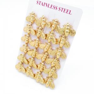 SS Gold-Plating Earring - KE134890-HF