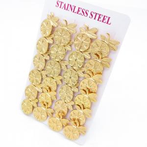 SS Gold-Plating Earring - KE134892-HF