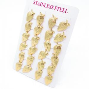 SS Gold-Plating Earring - KE134893-HF