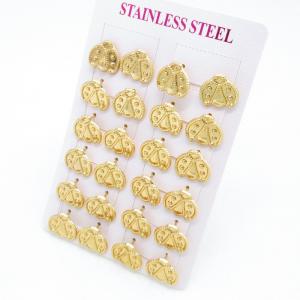 SS Gold-Plating Earring - KE134894-HF
