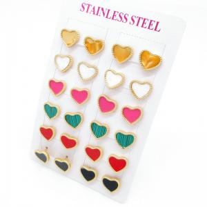 SS Gold-Plating Earring - KE134901-HF