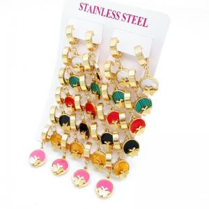 SS Gold-Plating Earring - KE134904-HF