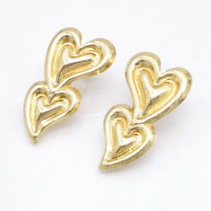 SS Gold-Plating Earring - KE135215-DM