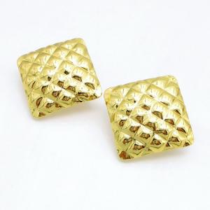 SS Gold-Plating Earring - KE135222-DM