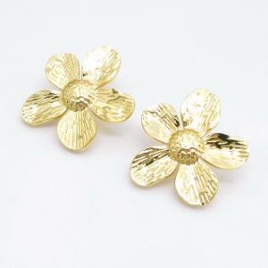 SS Gold-Plating Earring - KE135223-DM
