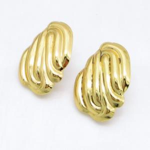 SS Gold-Plating Earring - KE135224-DM