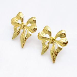 SS Gold-Plating Earring - KE135225-DM