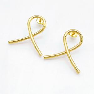 SS Gold-Plating Earring - KE135227-DM