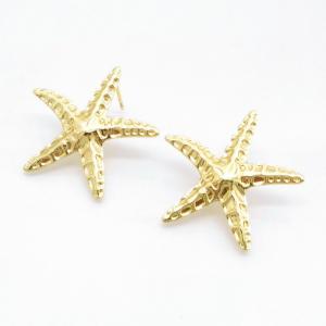 SS Gold-Plating Earring - KE135254-DM