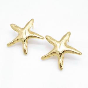 SS Gold-Plating Earring - KE135275-DM