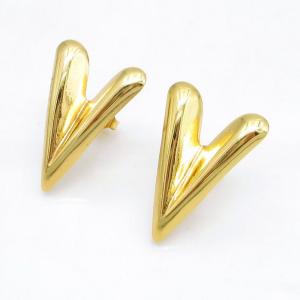 SS Gold-Plating Earring - KE135276-DM
