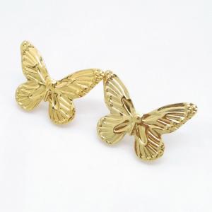 SS Gold-Plating Earring - KE135281-DM