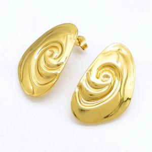 SS Gold-Plating Earring - KE135284-DM