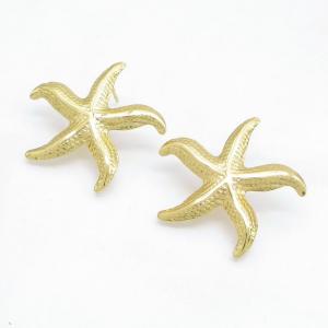 SS Gold-Plating Earring - KE135287-DM
