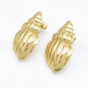 SS Gold-Plating Earring - KE135288-DM