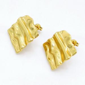 SS Gold-Plating Earring - KE135306-DM