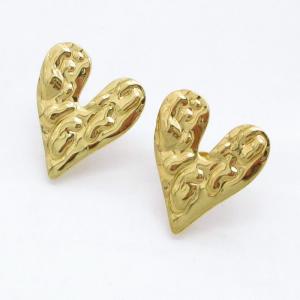 SS Gold-Plating Earring - KE135318-DM