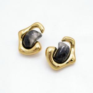 SS Gold-Plating Earring - KE135366-HM