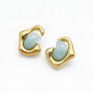 SS Gold-Plating Earring - KE135368-HM