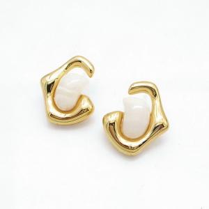 SS Gold-Plating Earring - KE135370-HM