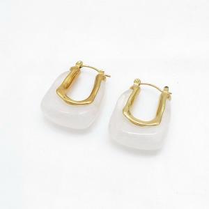 SS Gold-Plating Earring - KE135371-HM