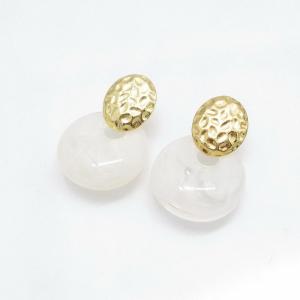 SS Gold-Plating Earring - KE135376-HM