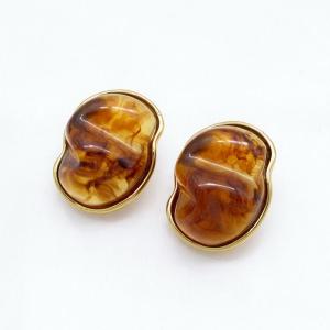 SS Gold-Plating Earring - KE135388-HM