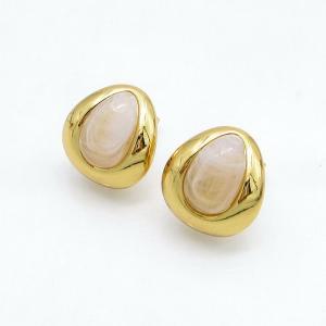 SS Gold-Plating Earring - KE135391-HM