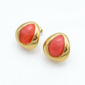 SS Gold-Plating Earring - KE135393-HM