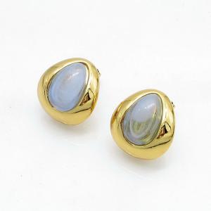 SS Gold-Plating Earring - KE135395-HM