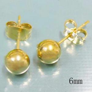 SS Gold-Plating Earring - KE18429-Z