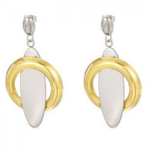 SS Gold-Plating Earring - KE23598-D