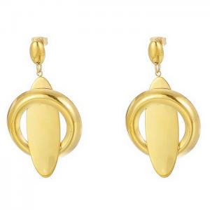 SS Gold-Plating Earring - KE23604-D