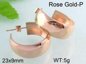 SS Gold-Plating Earring - KE40522-THX