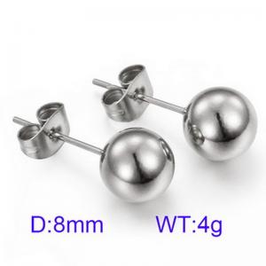 Stainless Steel Earring - KE47103-Z