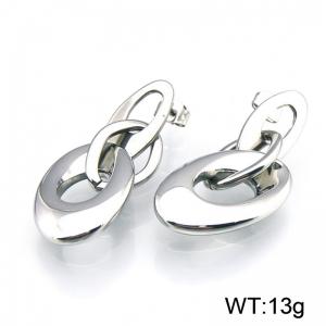 Stainless Steel Earring - KE49752-Z