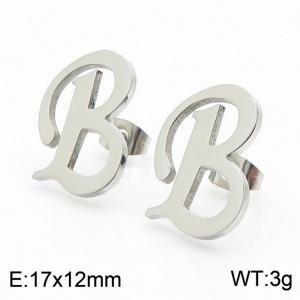 Stainless Steel Earring - KE49853-K