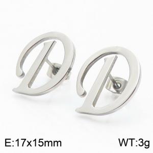 Stainless Steel Earring - KE49855-K